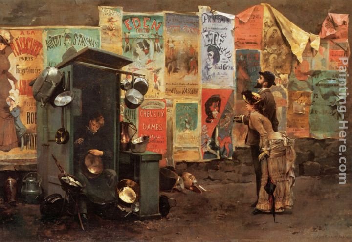 Louis Robert Carrier-Belleuse Mending the Pots